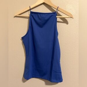 Anthropologie Maeve Square Neck Tank‎ Blue XS